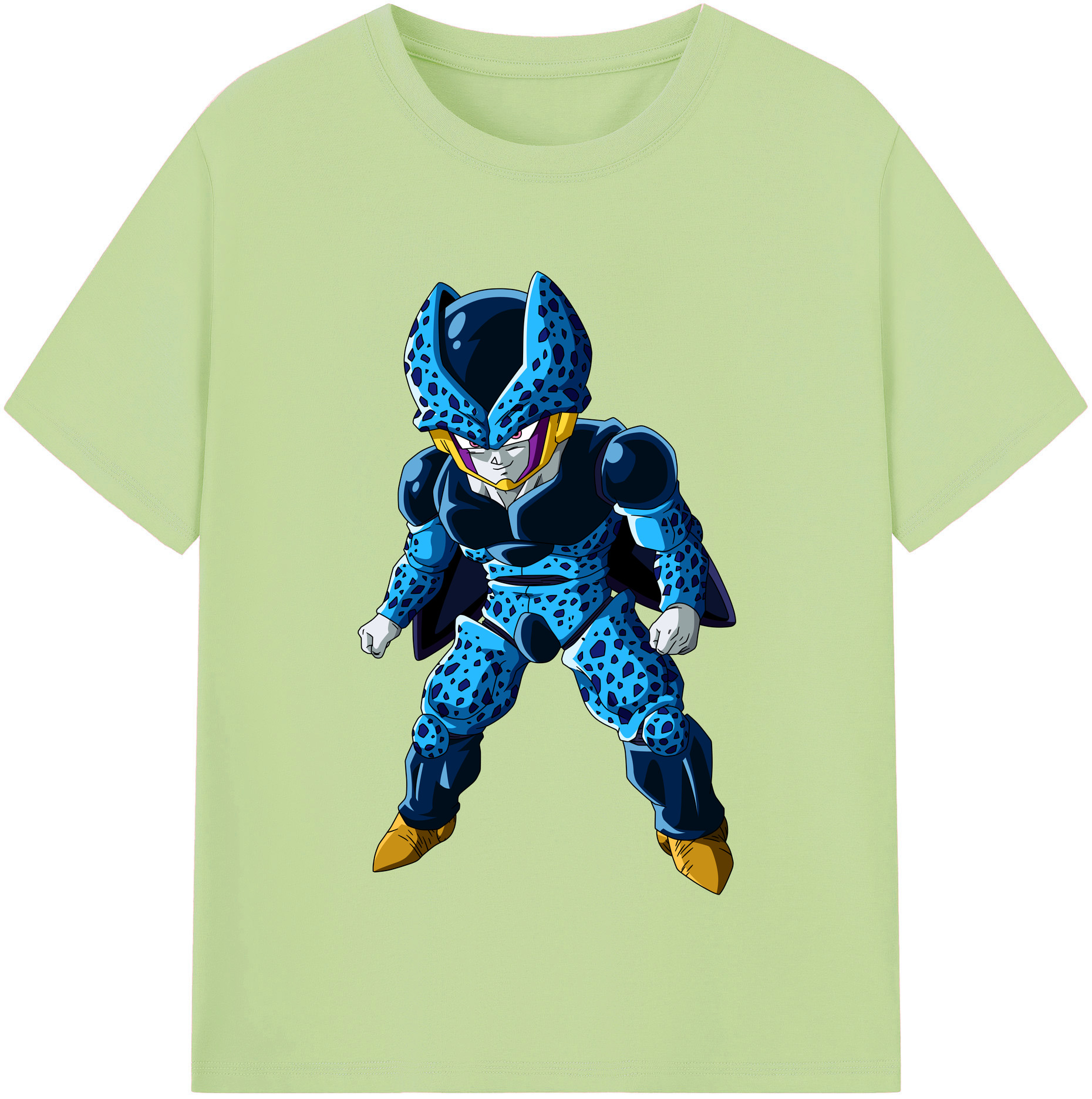 （画像用） ドラゴンボール セル DRAGON BALL Cell 綿100％半袖Tシャツ（フロントプリント）